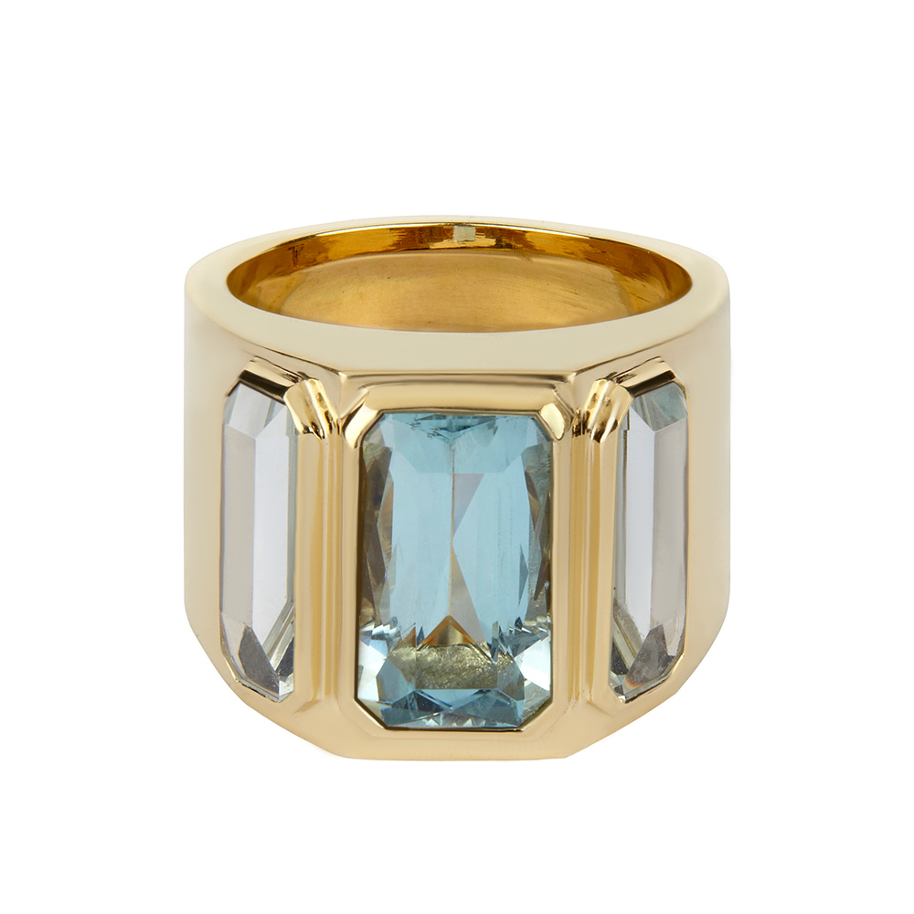 Aquamarine Carmen Ring By Tessa Packard London