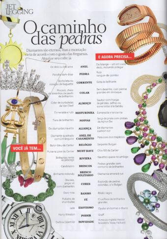 Tessa Packard London Jewellery featured in Vogue Brazil