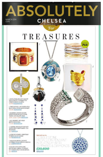 Absolutely Chelsea features Tessa Packard London Jewellery