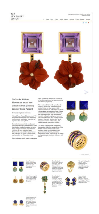 Tessa Packard Jewellery featured on In Detail