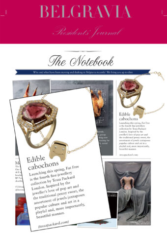 Tessa Packard London Contemporary fie Jewellery / Belgravia Residents Journal // February 2015
