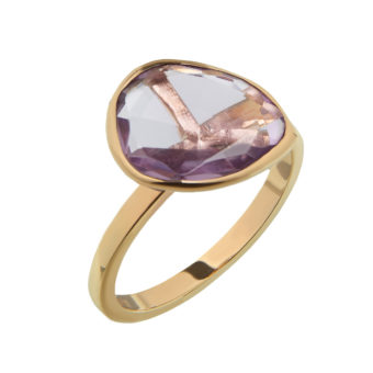 Eye Candy ring // purple by Tessa Packard London Contemporary Fine Jewellery Stacking Ring // Amethyst