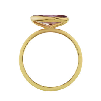 Eye Candy Stacking Ring by Tessa Packard London Contemporary Fine Jewellery // Amethyst