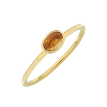 PICK N MIX citrine stacking ring by Tessa Packard London Contemporary Fine Jewellery