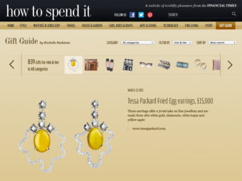 Tessa Packard London Contemporary fine Jewellery how to spend it