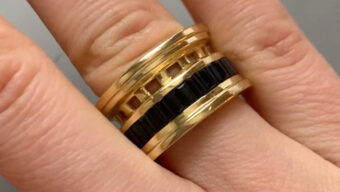 tessa packard black sapphire ring