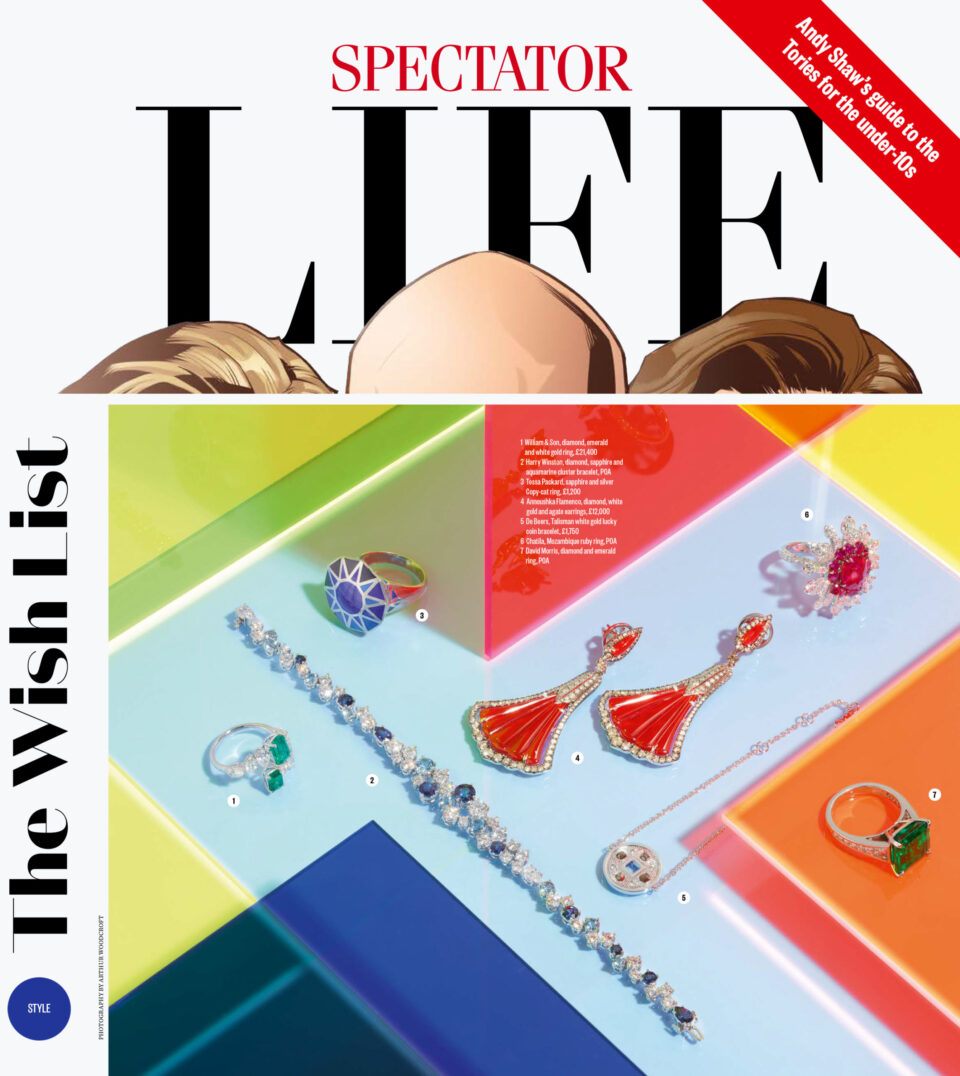 spectator life Magazine featuring Tessa Packard London Contemporary Fine Jewellery Copy Cat Ring