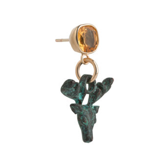 Citrine Staghorn Earring by Tessa Packard London Contemporary Fine Jewellery