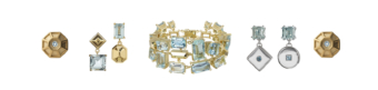 Aquamarine pendant, aquamarine earrings, aquamarine bracelet, aquamarine earrings, aquamarine pendant