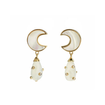 crescent moon earrings