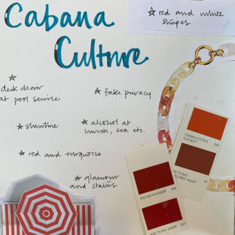 plastic fantastic scrap book page cabana culture