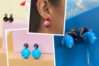 gumball earrings tessa packard plastic fantastic